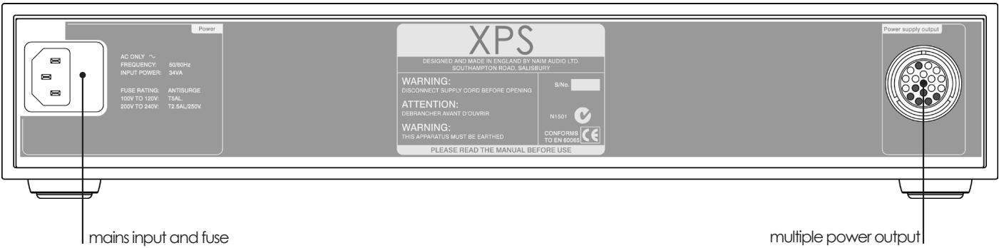 NAIM CD555PS - XPS Rear - 1