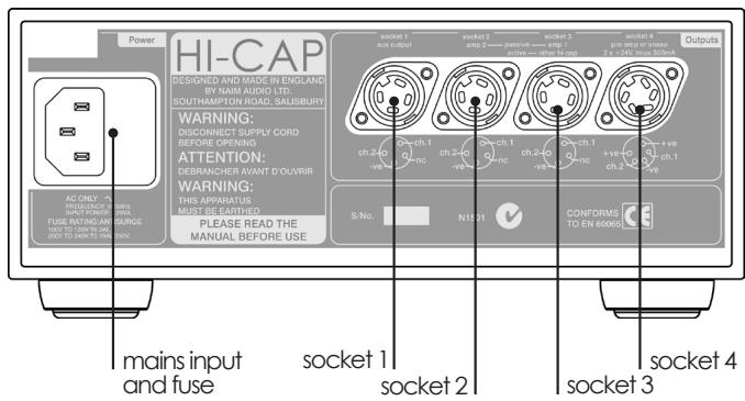 NAIM CD555PS - Hi-Cap Rear - 1
