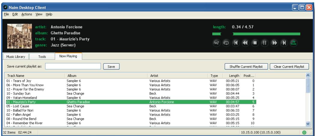 NAIM HDX DESKTOP - Playlists - 1