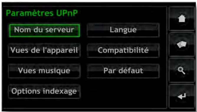 NAIM HDX-SSD - Paramètres upnp™ - 1