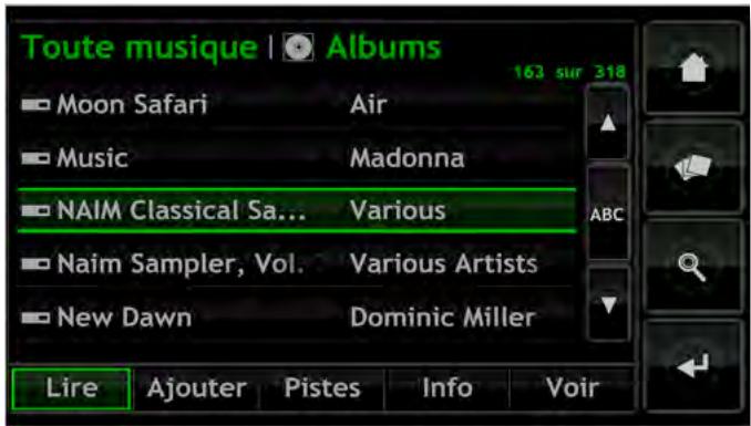 NAIM HDX-SSD - Création, désignation et sauvegarde des listes de lecture - 1