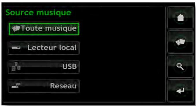 NAIM HDX-SSD - Le menu explorer - 2