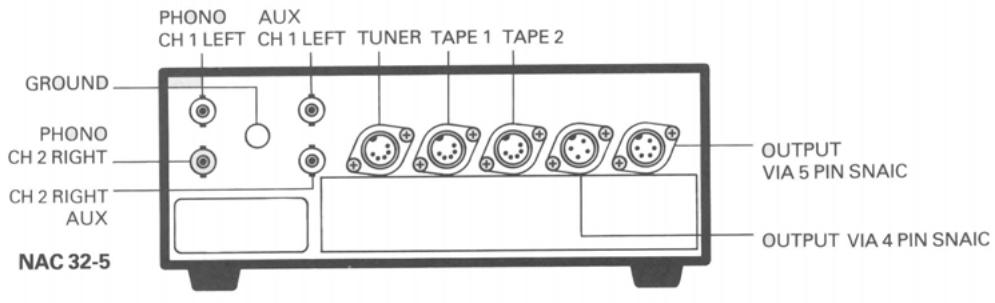 NAIM NAP 250 - BASIC PREAMPLIFIER FACILITIES - 1
