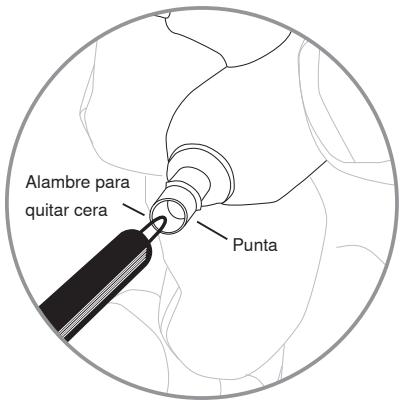 SHURE SE425 - Limpieza de la punta del auricular - 1