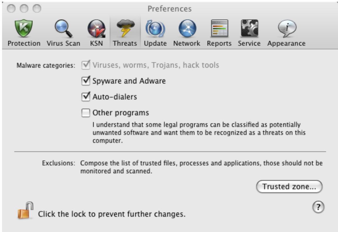 KASPERSKY ANTI-VIRUS 2011 - CREATING A TRUSTED ZONE - 1