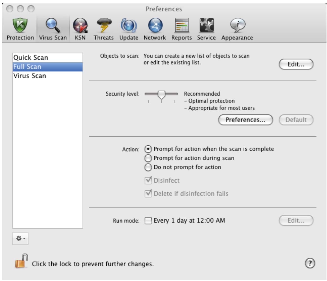 KASPERSKY ANTI-VIRUS 2011 - CREATING VIRUS SCAN TASKS - 1