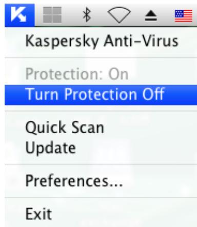KASPERSKY ANTI-VIRUS 2011 - DISABLING FILE PROTECTION - 1