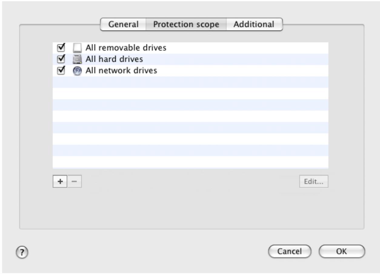 KASPERSKY ANTI-VIRUS 2011 - CREATING A PROTECTION SCOPE - 1