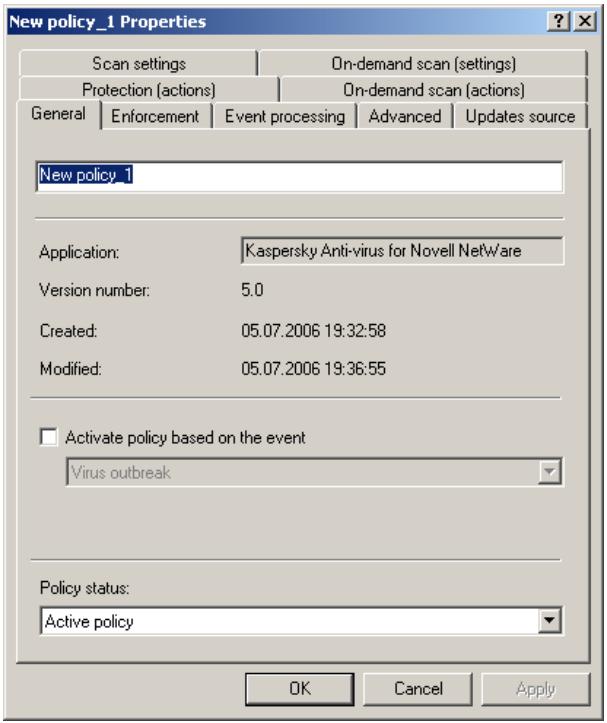 KASPERSKY ANTI-VIRUS 5.7 - Viewing information about the application - 1