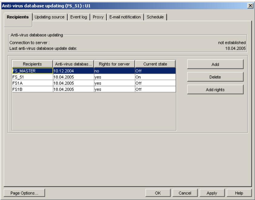 KASPERSKY ANTI-VIRUS 5.7 - Setting up the task - 1