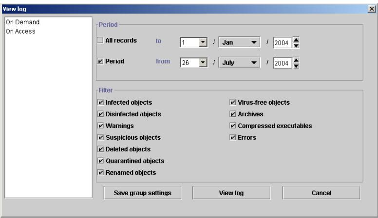 KASPERSKY ANTI-VIRUS 5.7 - Summarized results of the task execution - 1