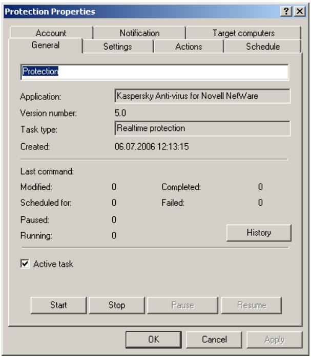 KASPERSKY ANTI-VIRUS 5.7 - Starting and stopping tasks - 1
