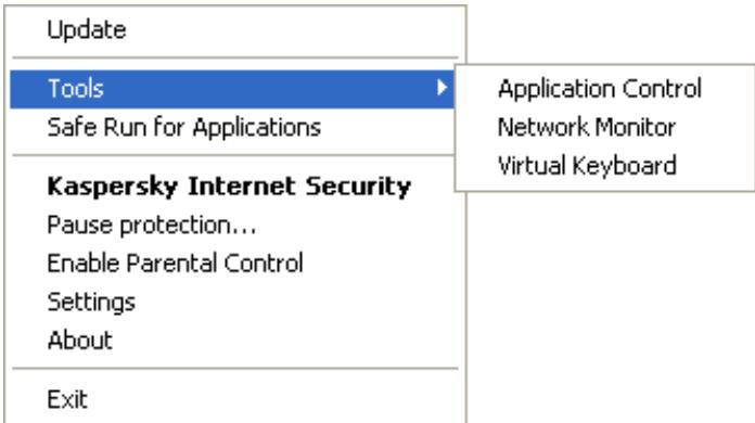 KASPERSKY INTERNET SECURITY 11.0 - CONTEXT MENU - 1