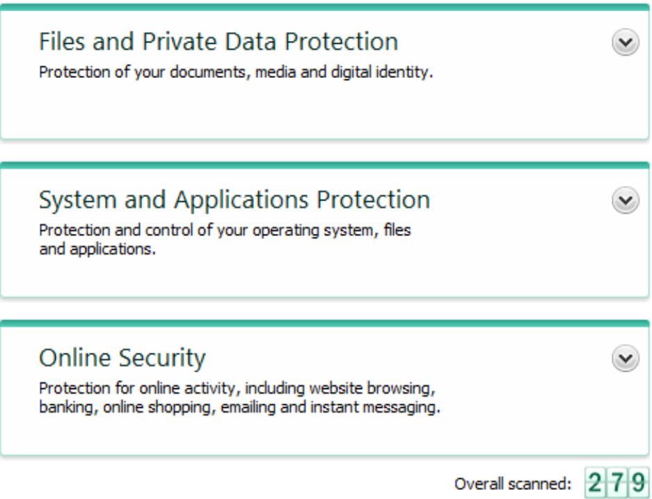 KASPERSKY INTERNET SECURITY 11.0 - KASPERSKY INTERNET SECURITY MAIN WINDOW - 3