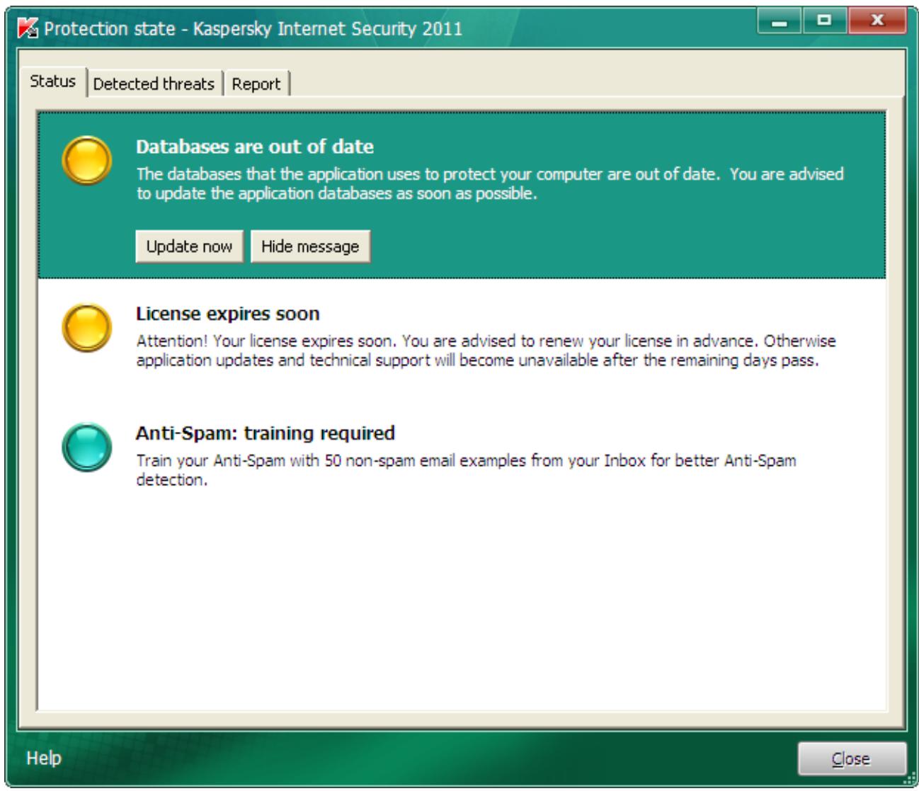 KASPERSKY INTERNET SECURITY 11.0 - DIAGNOSTICS AND ELIMINATION OF PROBLEMS IN YOUR COMPUTER PROTECTION - 1