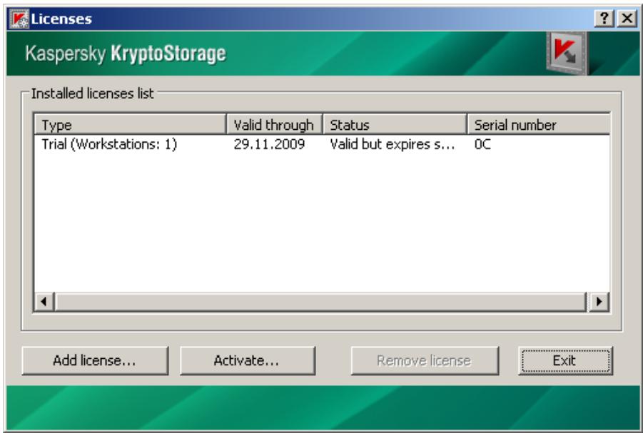 KASPERSKY KRYPTOSTORAGE 1.0 - To run the Kaspersky KryptoStorage manager: - 1