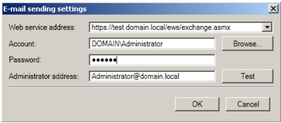 KASPERSKY SECURITY FOR MICROSOFT EXCHANGE SERVERS - CONFIGURING NOTIFICATION DELIVERY SETTINGS. - 1