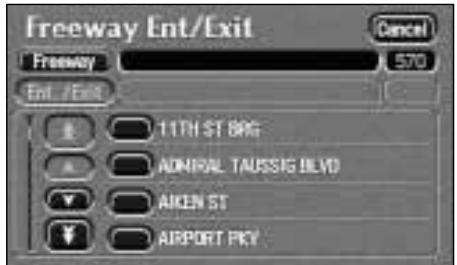 JAGUAR X-TYPE - Using a freeway entrance/exit - 3