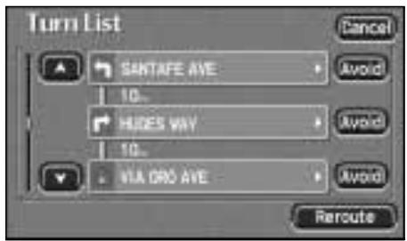 JAGUAR X-TYPE - End of route display - 1