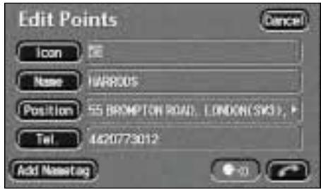 JAGUAR X-TYPE - Memory points - 3