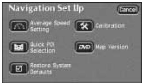 JAGUAR X-TYPE - General menus (continued) - 1