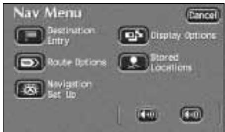 JAGUAR X-TYPE - General menus - 1