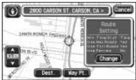 JAGUAR X-TYPE - Route calculation - 1
