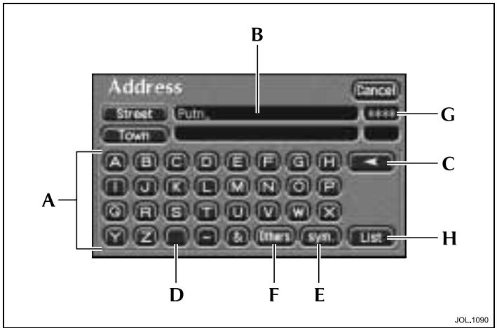 JAGUAR X-TYPE - Text input - 1