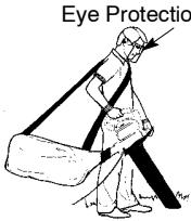 WEED EATER EBV200W - OPERATING POSITION - 2