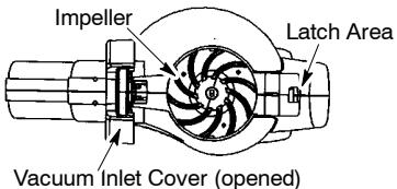 WEED EATER EBV215 - Remove the inlet restrictor - 2