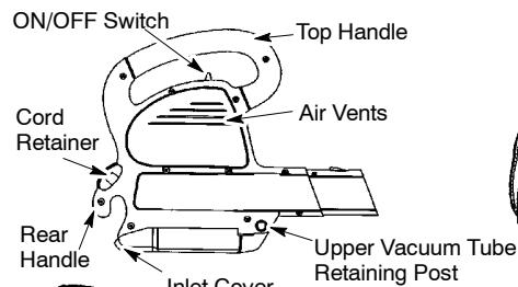 WEED EATER EBV215 - KNOW YOUR ELECTRIC BLOWER/VACUUM - 1