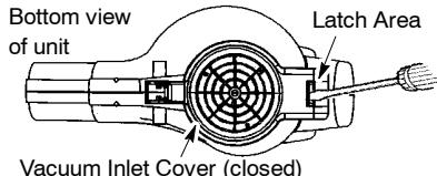WEED EATER EBV215 - Remove the inlet restrictor - 1