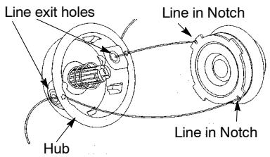 WEED EATER FL26 - LINE REPLACEMENT - 2