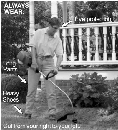 WEED EATER FX20SC - OPERATING INSTRUCTIONS - 1