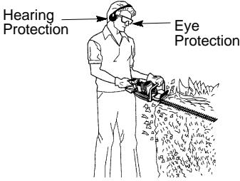 WEED EATER GHT180 - OPERATING POSITION - 1