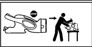 WEED EATER HTC2200 - DANGER: - 9