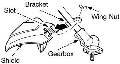 WEED EATER PL500 - ATTACHING SHIELD - 1