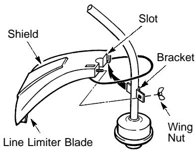 WEED EATER TE400 - ATTACHING SHIELD - 1