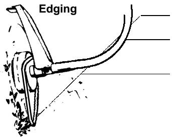 WEED EATER TE400 - CUTTING METHODS - 7