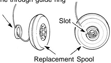 WEED EATER TE400CXL - INSTALLING SPOOL WITH LINE - 1