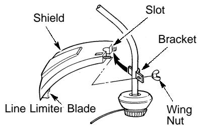 WEED EATER TE400CXL - ATTACHING SHIELD - 1