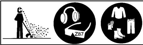 WEED EATER TE475 - IDENTIFICATION OF SAFETY SYMBOLS - 5