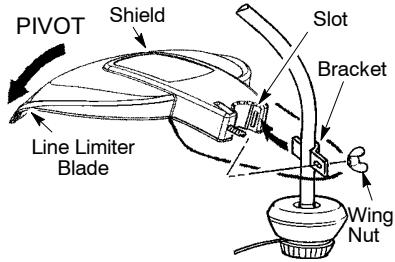 WEED EATER TE475 - ATTACHING SHIELD - 1