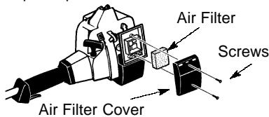 WEED EATER TE500CXL - CLEAN AIR FILTER - 1