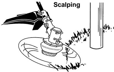 WEED EATER TE500CXL - CUTTING METHODS - 4
