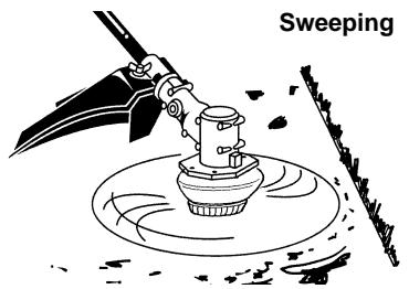 WEED EATER TE500CXL - CUTTING METHODS - 6