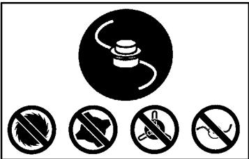WEED EATER TWIST 'N EDGE - IDENTIFICATION OF SAFETY SYMBOLS - 1