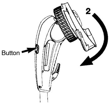 WEED EATER TWIST 'N EDGE - EDGING POSITION - 1