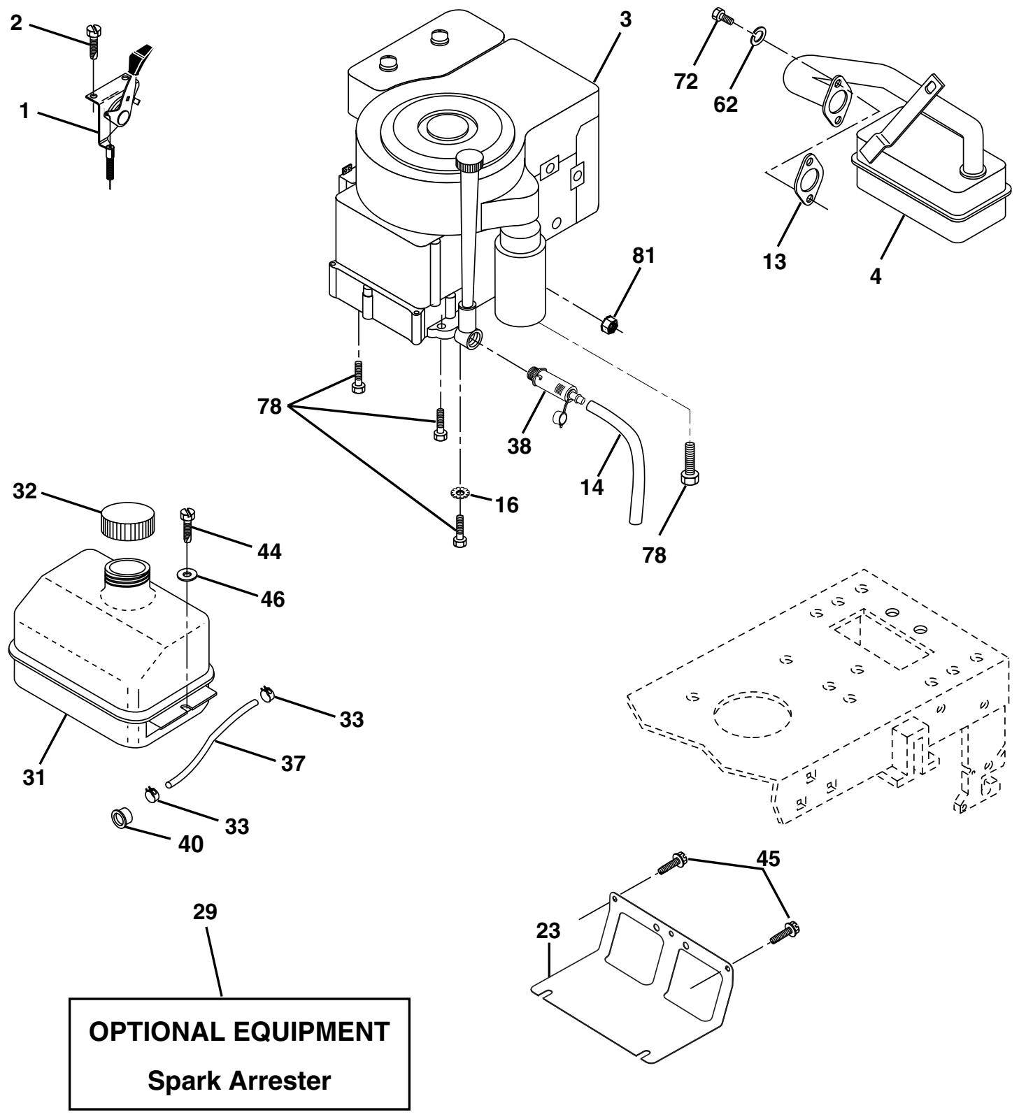 WEED EATER WE12538K - REPAIR PARTS - 1