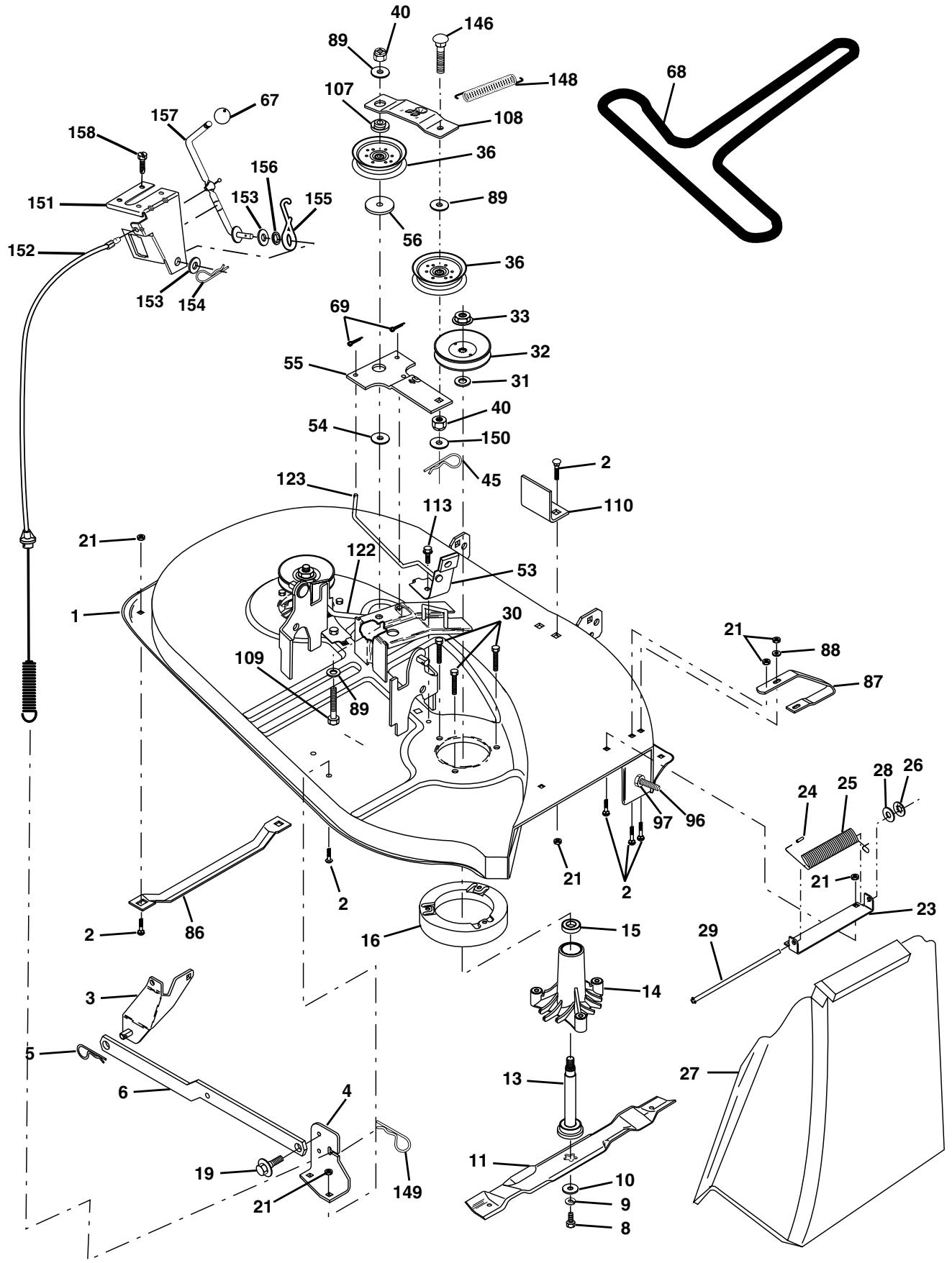 WEED EATER WE12538K - REPAIR PARTS - 1
